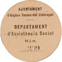 25 Céntimos Aigüestoses del Llobregat