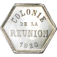 25 Centimes French Overseas Department