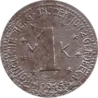 1 Mark - Gladbeck Kriegsgefangenenlager K.B.J.2