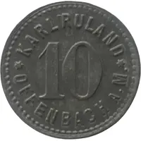 10 Pfennig - Offenbach Karl Ruland