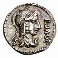 Denarius L CLODI MACRI, Roma