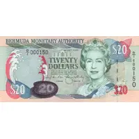 20 Dollars - Elizabeth II Large holographic 20