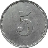 5 Pfennig - München Oskar Kiesel and Cº