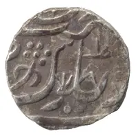 1 Rupee - Daulat Rao for Shah Alam II