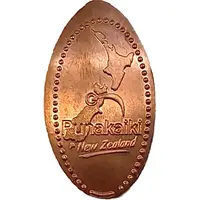Elongated coin Punakaiki