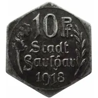 10 Pfennig - Saulgau