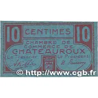 10 centimes - Chambre de Commerce de Châteauroux [36]