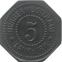 5 Pfennig - Lank