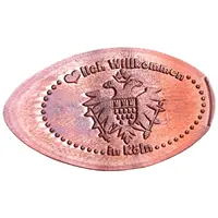 Elongated coin - Köln Willkommen