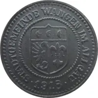 10 Pfennig - Wangen im Allgäu
