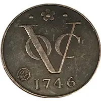 Medal - VOC 1 duit '1746'