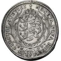 1 Thaler - Eberhard Louis and bishop Marquart Rudolph