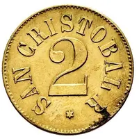 2 Reales San Cristobal