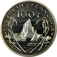 100 Francs Silver Piedfort