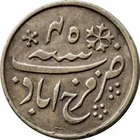 1/4 Rupee - Shah Alam II