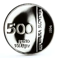 500 Tolarjev Monetary Institute of Slovenia