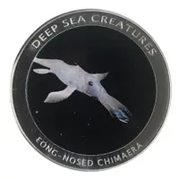 Token - Deep Sea Creatures Eong-nosed chimaera