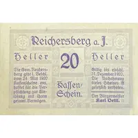 20 Heller Reichersberg