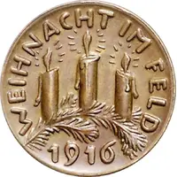 Medal - Christmas on the battlefield - Prince Leopold