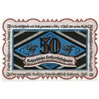 50 Pfennig Schlesische Lutherfestspiele