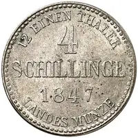 4 Schillinge - George