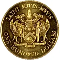 100 Dollars - Elizabeth II Brimstone Hill