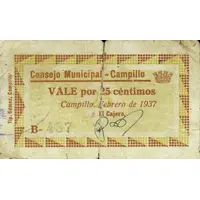 25 Céntimos Campillo de Altobuey