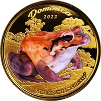 10 Dollars - Elizabeth II Mountain Chicken, Colourised