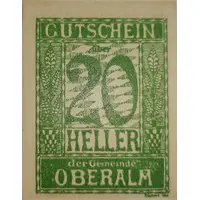 20 Heller Oberalm