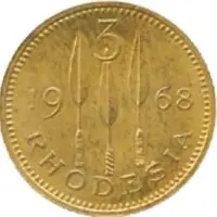 3 Pence - Elizabeth II Brass Pattern