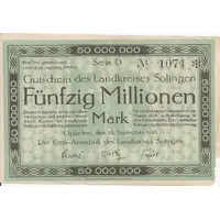 50 000 000 Mark
