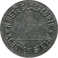 10 Pfennig - Schauenstein H. Heye Glasfabrik