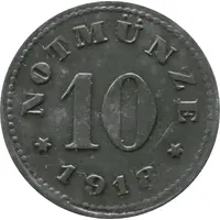 10 Pfennig - Schauenstein H. Heye Glasfabrik