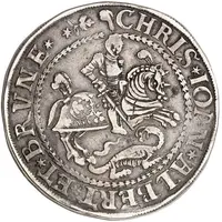 1 Thaler - Christoph II, John Albert I and Bruno II