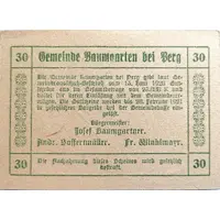 30 Heller Baumgarten
