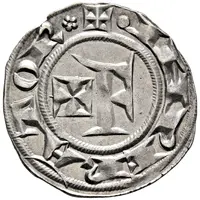 Grosso of 20 denari - Egno of Appiano ✠F