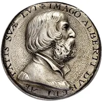 Medal - Albrecht Dürer and Dorothea Susanne von der Pfalz Nürnberg