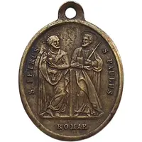 Medal - Pius IX Saint Peter & Saint Paul