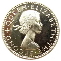 3 Pence - Elizabeth II 1st portrait, Silver Proof