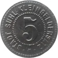 5 Pfennig - Suhl