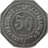50 Pfennig - Deutsch-Eylau
