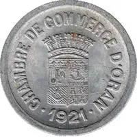 25 Centimes Oran Chamber of Commerce