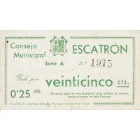 25 Céntimos Escatrón