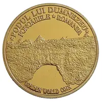Medal - Golden World Coin Podul Lui Dumnezeu