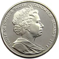 2 Pounds - Elizabeth II Grytviken