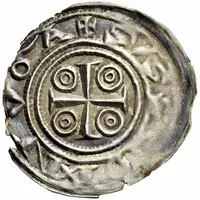 Denier Bracteate - Adelhog of Dorstadt
