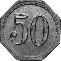 50 Pfennig - Roßberg Cons. Heinitzgrube