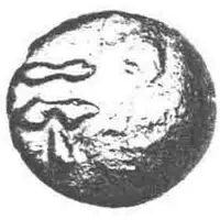 Gold 1/4 Stater - Regni Tangmere Eel Spear