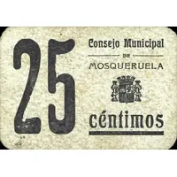 25 Céntimos Mosqueruela