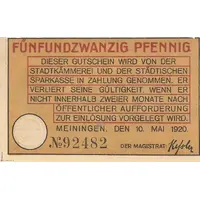 25 Pfennig